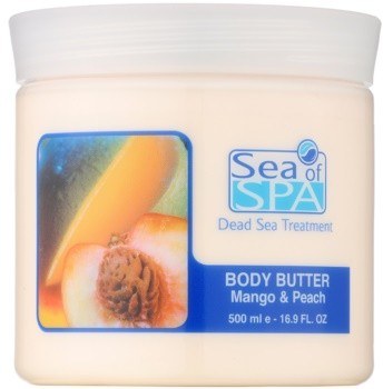 Sea of Spa Dead Sea Treatment masło do ciała z mango i brzoskwini 500 ml