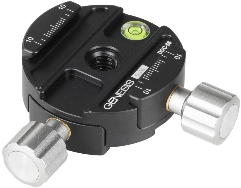 Genesis Base DDC-60 podwójny uchwyt do szybkozłączek w systemie Arca-Swiss