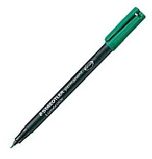 Staedtler FOLIOPIS LUMOCOLOR F WODOODP. ZIELONY