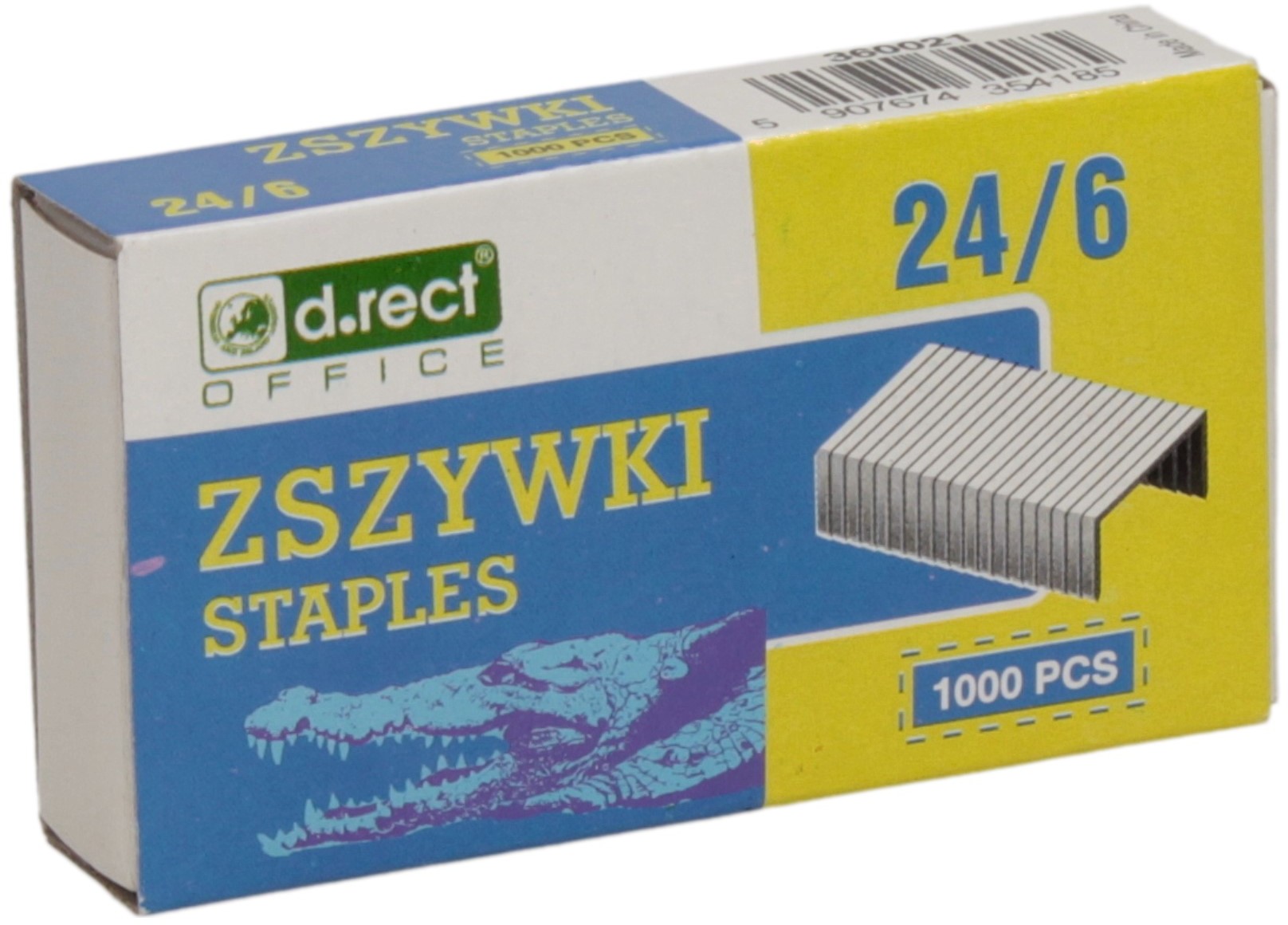 Drect D RECT Zszywki 24/6 cynkowe (1000)