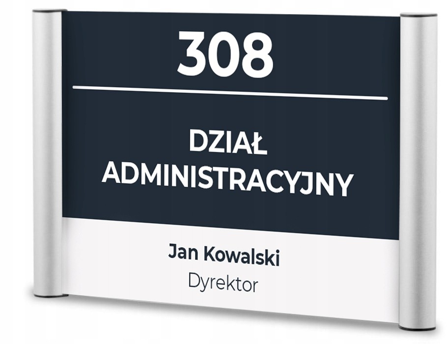Tabliczka przydrzwiowa A4 Ramka Owz A4 Na drzwi