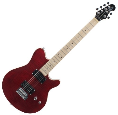 Rocktile Pro MM150-TR gitara elektryczna przezroczysta czerwona 00025276