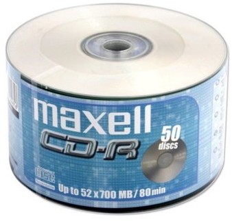 Maxell płyta CD-R 700MB 52x Szpula 50 624036.40
