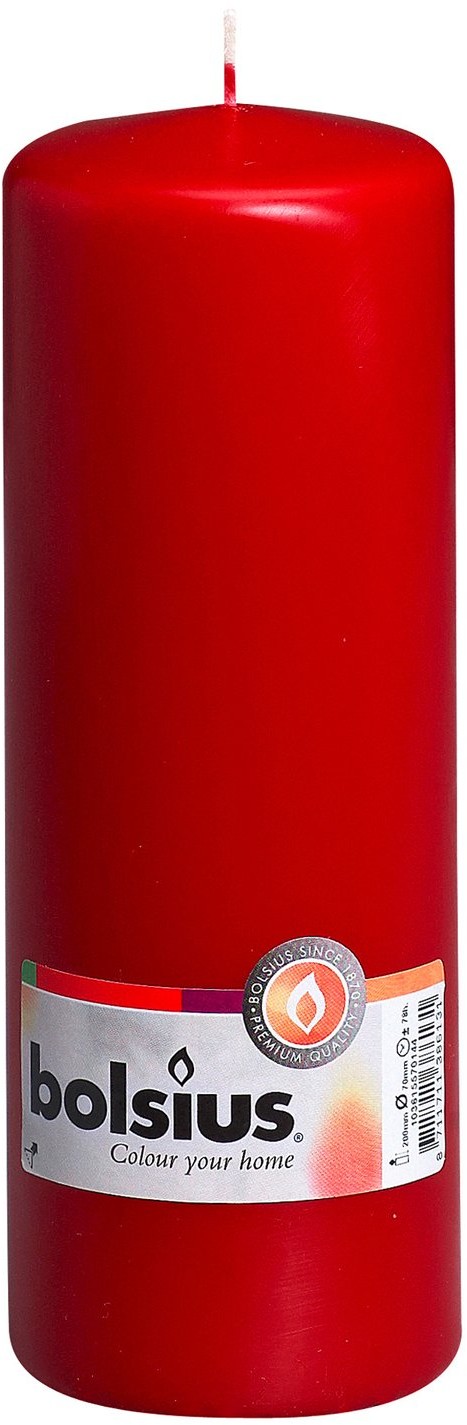 Bolsius Aromatic Świeca pieńkowa bordo