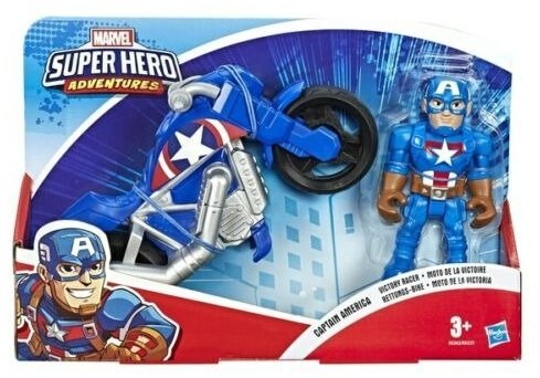 Hasbro Marvel Figurka z Motocyklem Kapitan Ameryka E6225 E6262