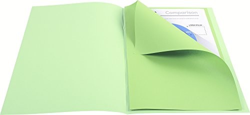 Exacompta teczki 55541e teczki firmy zestaw składa się z 50 łatwej 180 G/M i 100 Wewnętrzny akcesoria z cienkiego papieru 60 G/M pastellfarben 55541E