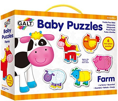 Galt America obowiązywało 26410  Baby Puzzle, gospodarstwo rolne zwierzęta