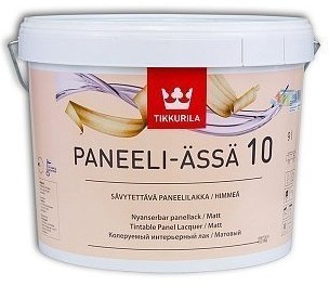 Tikkurila PANEELI ASSA [10]- lakier matowy do drewna, 2.7 l