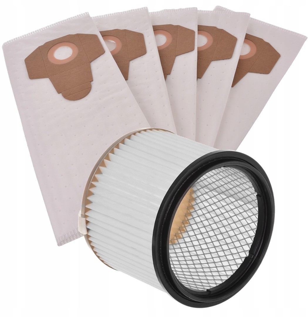 MacAllister Filtr Worki 5szt 1400 1250 W Zmywalny