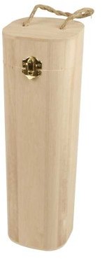 Creativ Pudełko prezentowe na butelkę, 10 x 10 cm, drzewo cesarskie, 1 szt.