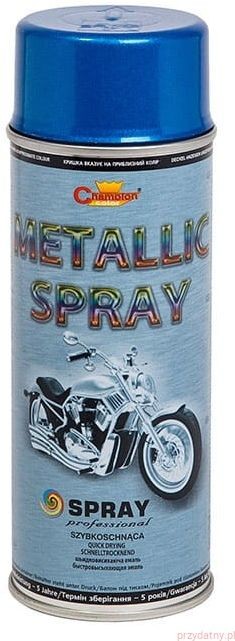 Champion Farba champion metallic 400ml niebieska RALXXXX aerozol 5905179473004