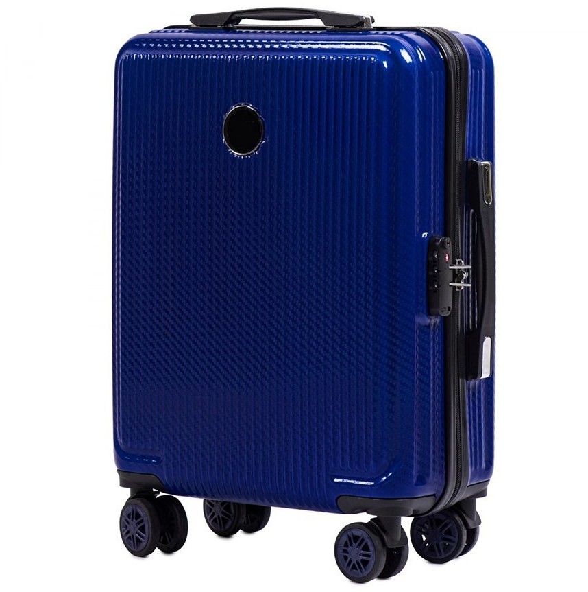 Kemer Mała kabinowa walizka PC565 S Niebieska PC-565-R.BLUE-S