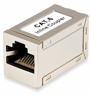 Equip RJ45 sprzęgło 1-1 Cat6 ekranowane (121179)