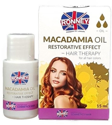 MACADAMIA Ronney Ronney Oil Wzmacniający olejek do włosów 15ml 44443-uniw