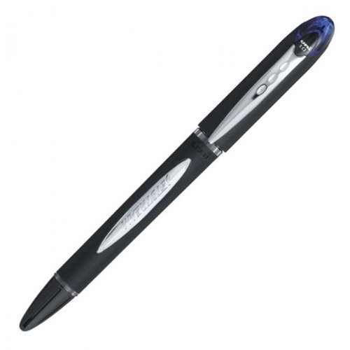 Uni Ball SX210 Jet Stream gumowa rączka Zone końcówka 1,0 MM 0,7 MM szerokość linii 12 sztuki Niebieski rollerball Pen