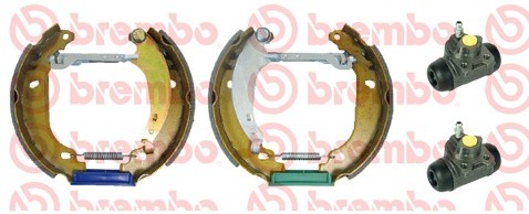 BREMBO Zestaw szczęk hamulcowych K 68 067