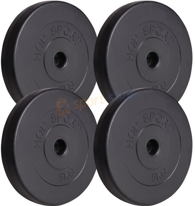Hop-Sport Zestaw obciążeń kompozytowych 4x5kg 12h 4x5