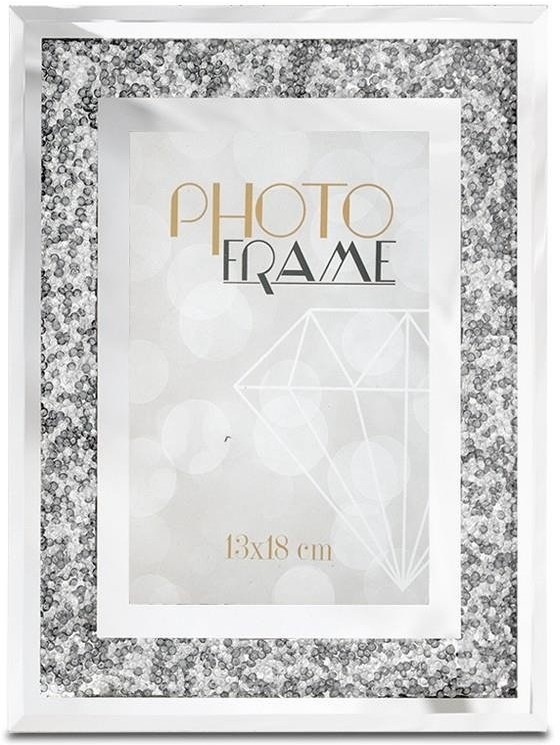 Pigmejka Foto ramka PIGMEJKA, Lustra Vetrario, szara, 25,5x20,5x1,5 cm