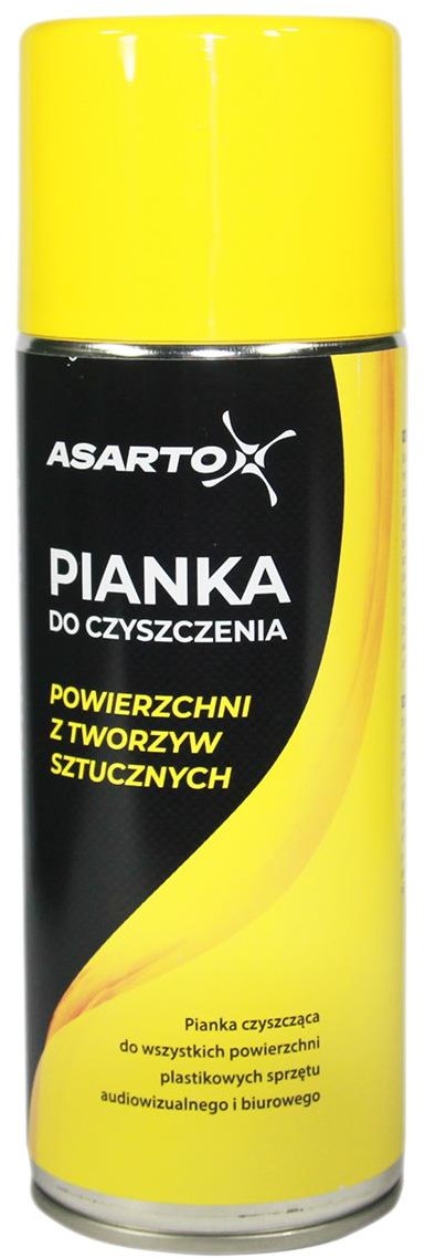 Asarto Pianka Asarto do czyszczenia powierzchni z tworzyw sztucznych 400ml AS-AC102