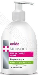 Scan Anida Medi soft emulsja do rąk z wosku pszczelego 500ml