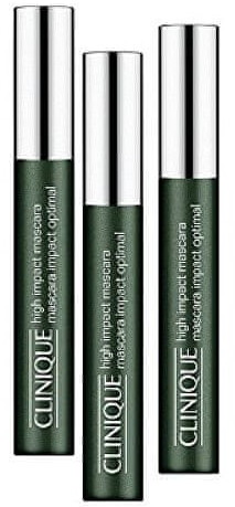 Clinique High Impack Mascara 3 x 7 ml prezentowy zestaw upominkowy do tuszu do rzęs