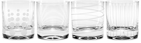 Creative Tops Mikasa Cheers, wytrawione kryształowe kieliszki, 360 ml SW910-415