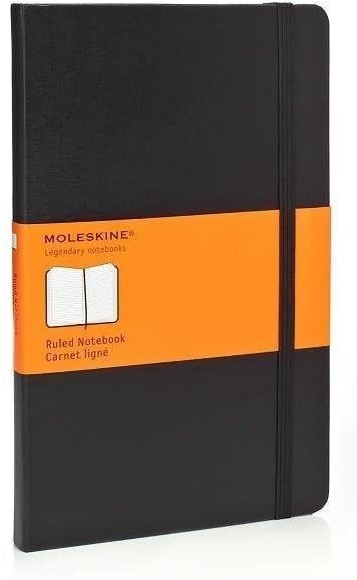Moleskine Ateneum Notes Classic 13x21 tw. linia- czarny