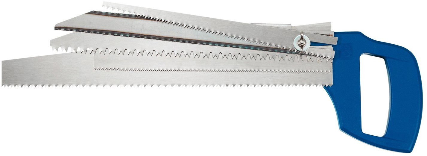 LUX-TOOLS LUX Piła z rękojeścią z tworzywa sztucznego 5-brzeszczotowa