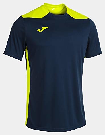 Joma Męska koszulka Championship Vi Granatowy neonowy żółty L 101822321