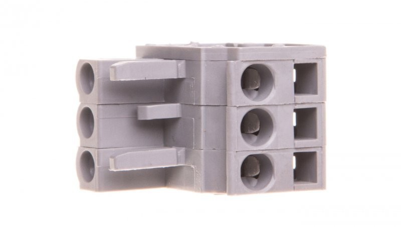 Wago Gniazdo MCS-MIDI Classic kątowe 3-biegunowe szare raster 5mm 232-203/026-000 232-203/026-000
