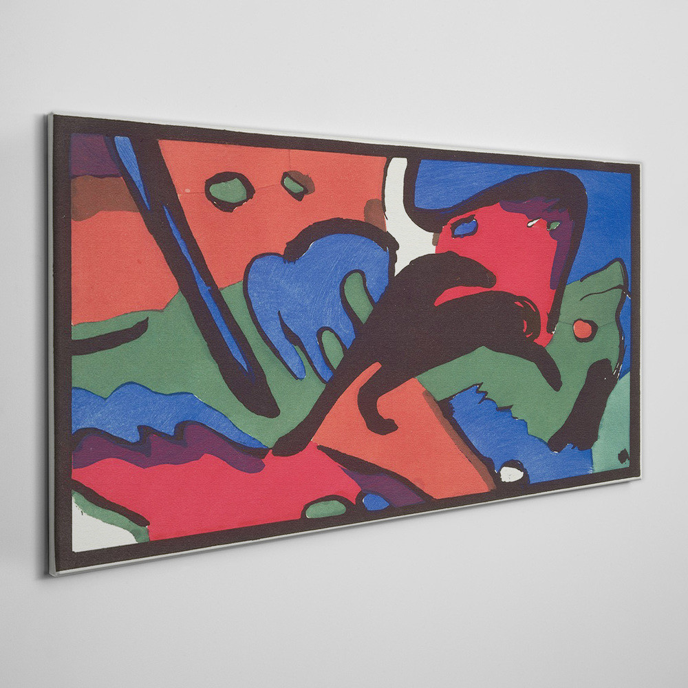 PL Coloray Obraz Canvas Blue Rider Vasily Kandinsky 120x60cm