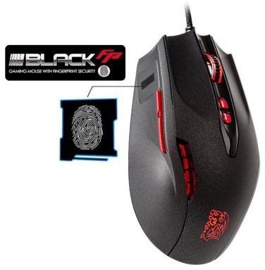 Thermaltake eSports Fingerprint czarna (MO-BKV-WDLGBK-01)