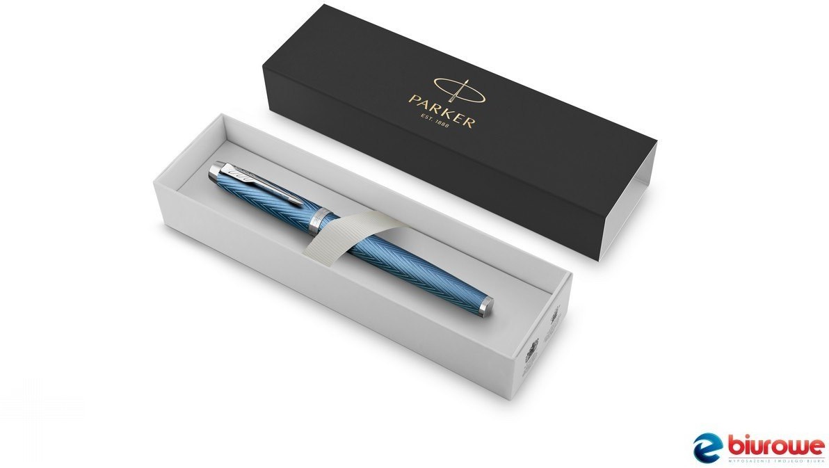 Parker Pióro kulkowe IM PREMIUM BLUE GREY CT 2143648 giftbox 2143648