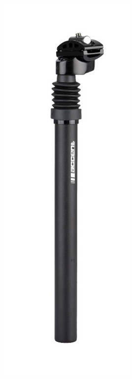Accent Wspornik siodła SP-886 srebrny / Długość: 350 mm / Średnica: 25,4