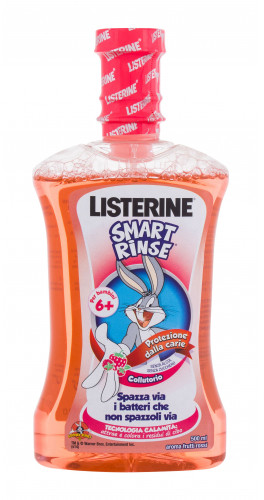 Listerine Listerine Smart Rinse Red Berries płyn do płukania ust 500 ml dla dzieci