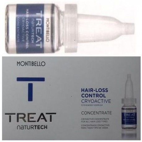 Montibello Hair-Loss Control Cryoactive (wypadające) ampułki 10 x 7 ml Treat NaturTech == SUPER SPRZEDAWCA == Próbki do Zakupu Gratis