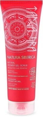 Natura Siberica ŻEL POD PRYSZNIC PEELINGUJĄCY ZŁUSZCZANIE I ODNOWA ECO 200 ml - 4743318118390