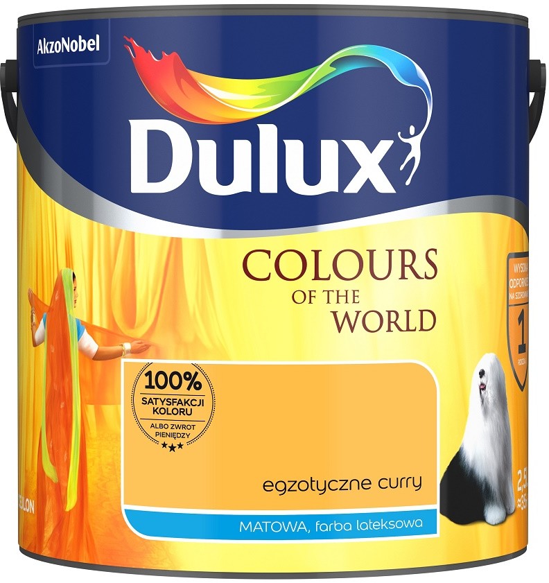 Dulux Farba Dulux Kolory Świata- egzotyczne curry, 2.5l