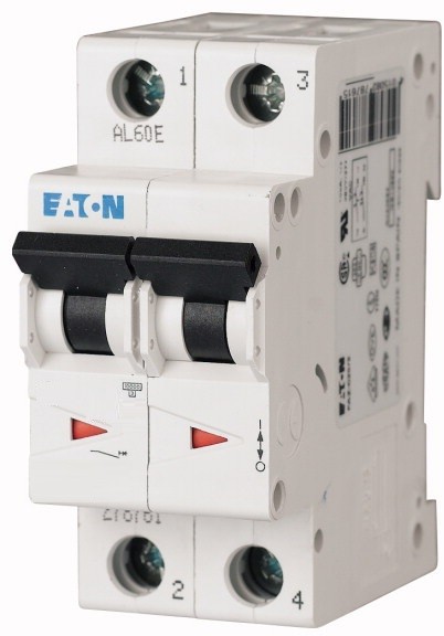 Eaton Wyłącznik nadprądowy FAZ-C50/2 2P C 50A 15kA AC 278765 278765