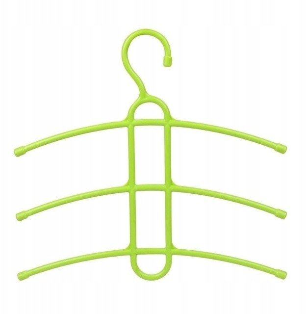 Wieszak Na Bluzki Do Szafy Garderoby na 3szt c.br