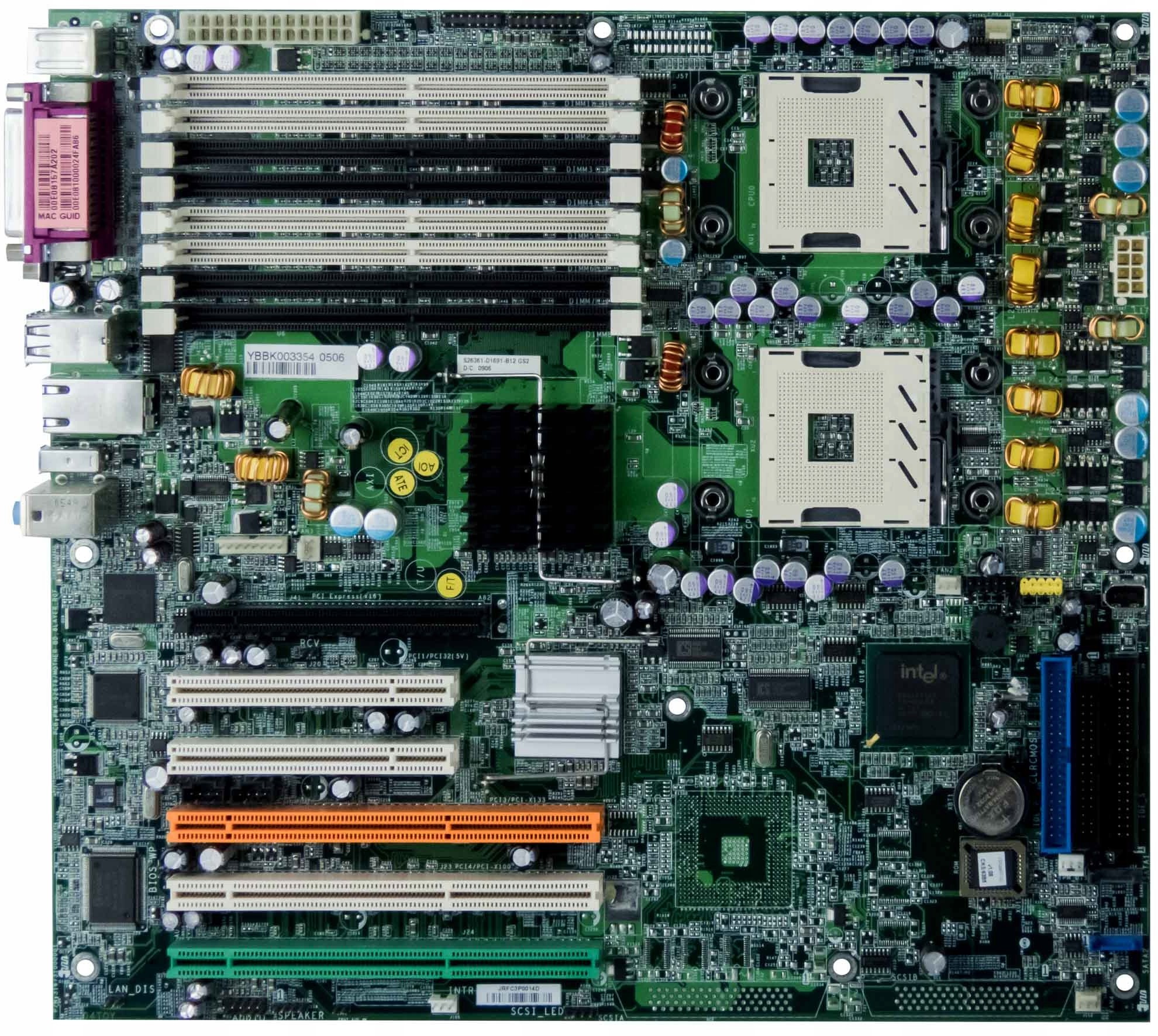 Fujitsu S26361-D1691-B12 GS2 2x s.604 DDR2 Pci-x