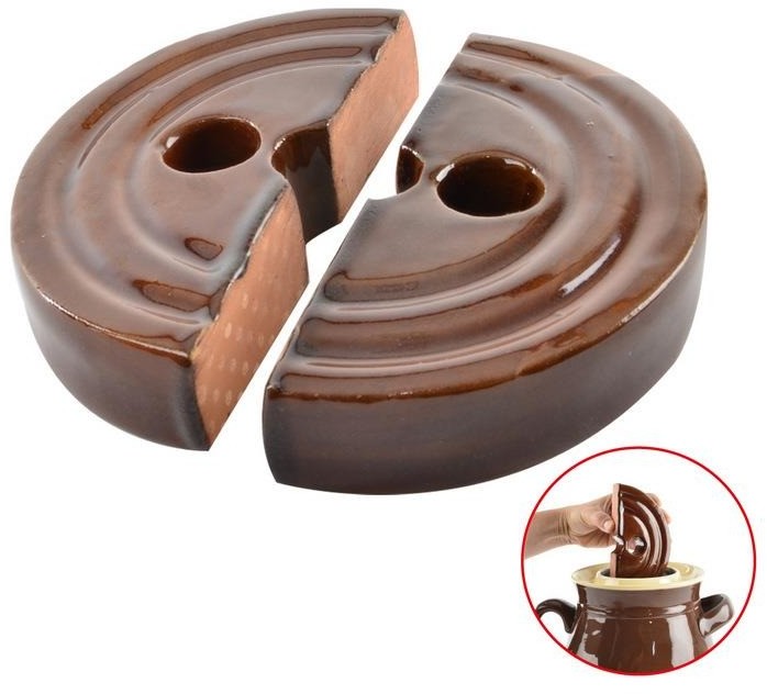 Kamień dociskowy do kiszenia kapusty beczki 21 cm 113065