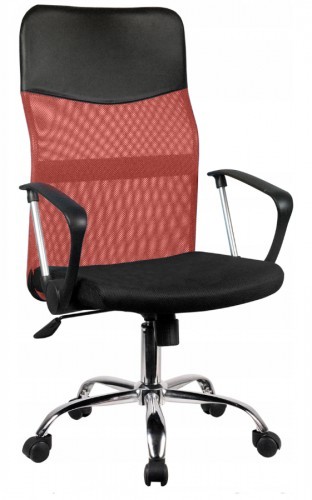 TopeShop Fotel biurowy, obrotowy, krzesło, nemo, czerwony