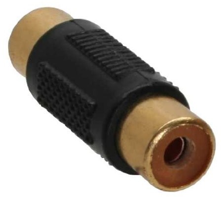 InLine audio adapter, gniazdo cinch do gniazda cinch, pozłacane 99315