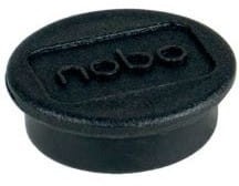 Nobo Magnesy do tablic 13 mm, czarne, op/10 szt. 1915284