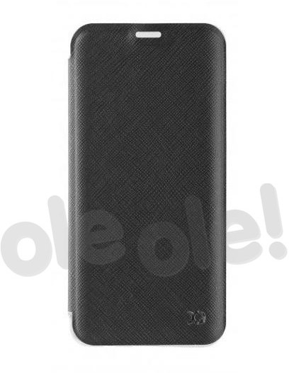 XQISIT Flap Cover Adour TPU Samsung Galaxy S9 czarny 31518 (31596)