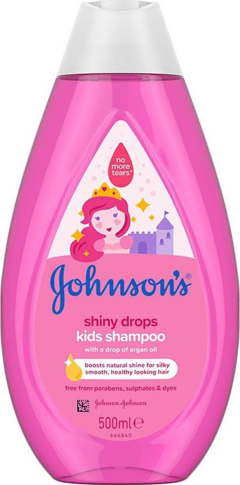 Johnsons Johnsons Johnsons Kids Shiny Drops Szampon do włosów 500ml 115453