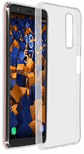 mumbi etui na telefon komórkowy Samsung Galaxy A7 2018, cienkie, przezroczyste