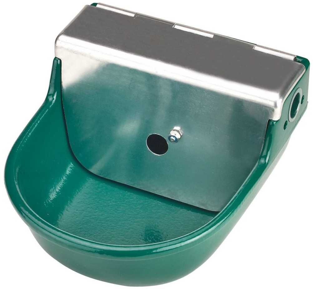 Kerbl Poidło z żeliwa S190, 2 L, zielone, 22190 22190