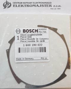 BOSCH PODKŁADKA REGULACYJNA 0,1MM 1 600 190 022